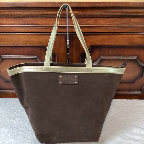 Kate Spade Suede Tote - Picture 1 of 14